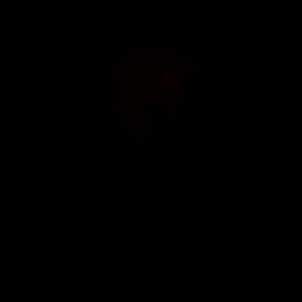 Dark atmospheric scene with deep shadows and warm amber highlights, evoking a late-night streaming or cinema ambiance