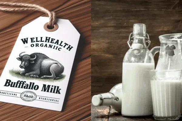 WellHealthOrganic Buffalo Milk Tag